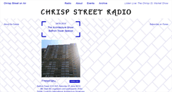 Desktop Screenshot of chrispstreetonair.com